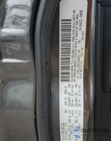 2015 Jeep Cherokee Latitude from USA, damaged, VIN 1C4PJLCB6FW766458